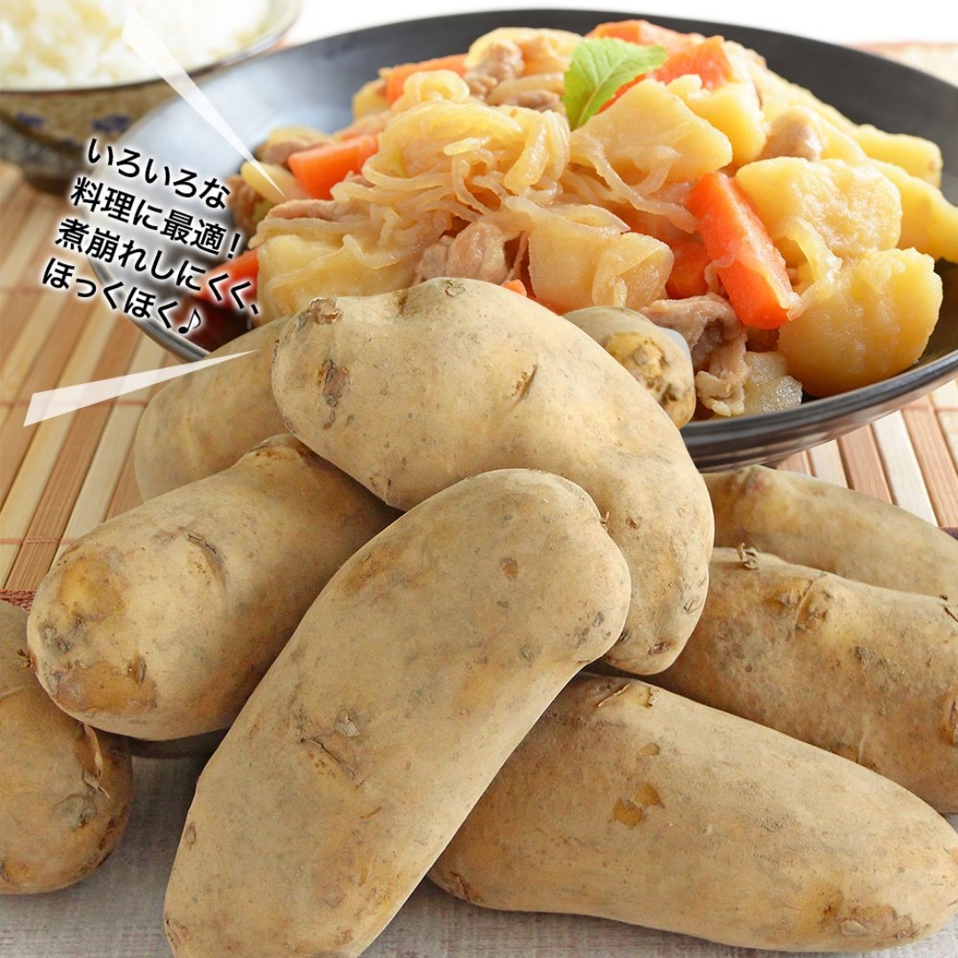 野菜セットB（キャベツ2玉・たまねぎ・じゃがいも・にんじん約2kg）4種セット 食品/飲料/酒の食品(野菜)の商品写真
