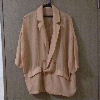 ダブルクローゼット(w closet)のw closetシフォンジャケット(テーラードジャケット)