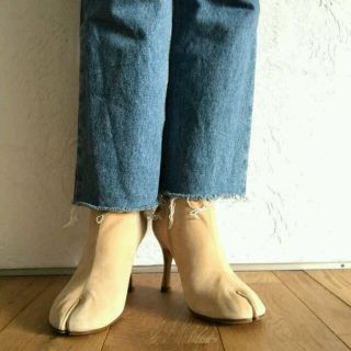 マルタンマルジェラ(Maison Martin Margiela)のspajiro様専用☆マルジェラ足袋 スウェードロングブーツ(ブーツ)