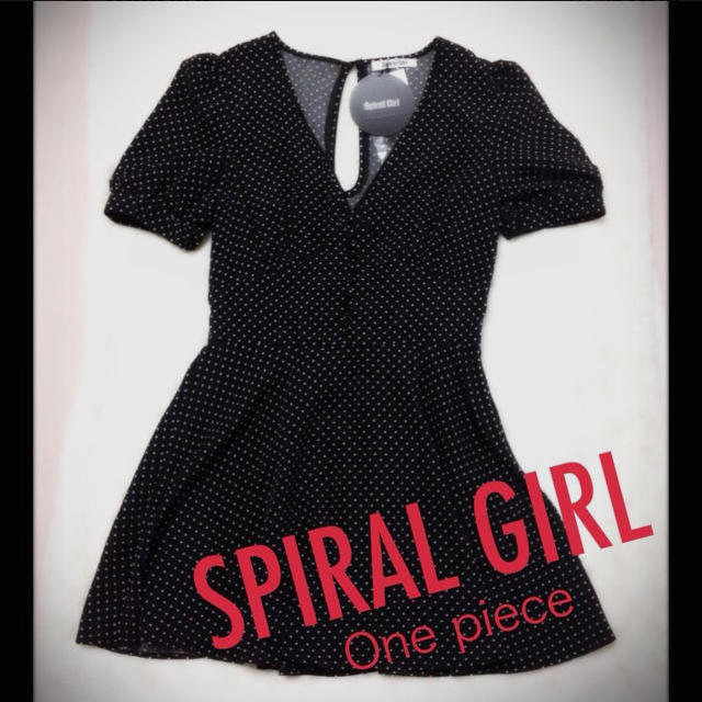 SPIRAL GIRL(スパイラルガール)のSPIRAL GIRL♡ワンピース レディースのワンピース(ミニワンピース)の商品写真