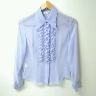 ポールスミス(Paul Smith)のポールスミス＊フリルブラウス ジャスグリッティー/アナイ/エムズグレイシー(シャツ/ブラウス(長袖/七分))