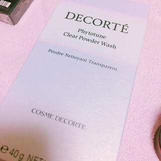 コスメデコルテ(COSME DECORTE)のコスメデコルテ 新製品 クリアパウダーウォッシュ(洗顔料)