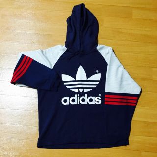 アディダス(adidas)の【大人気モデル】オリジナル♡フード付き♡ツートーン(パーカー)