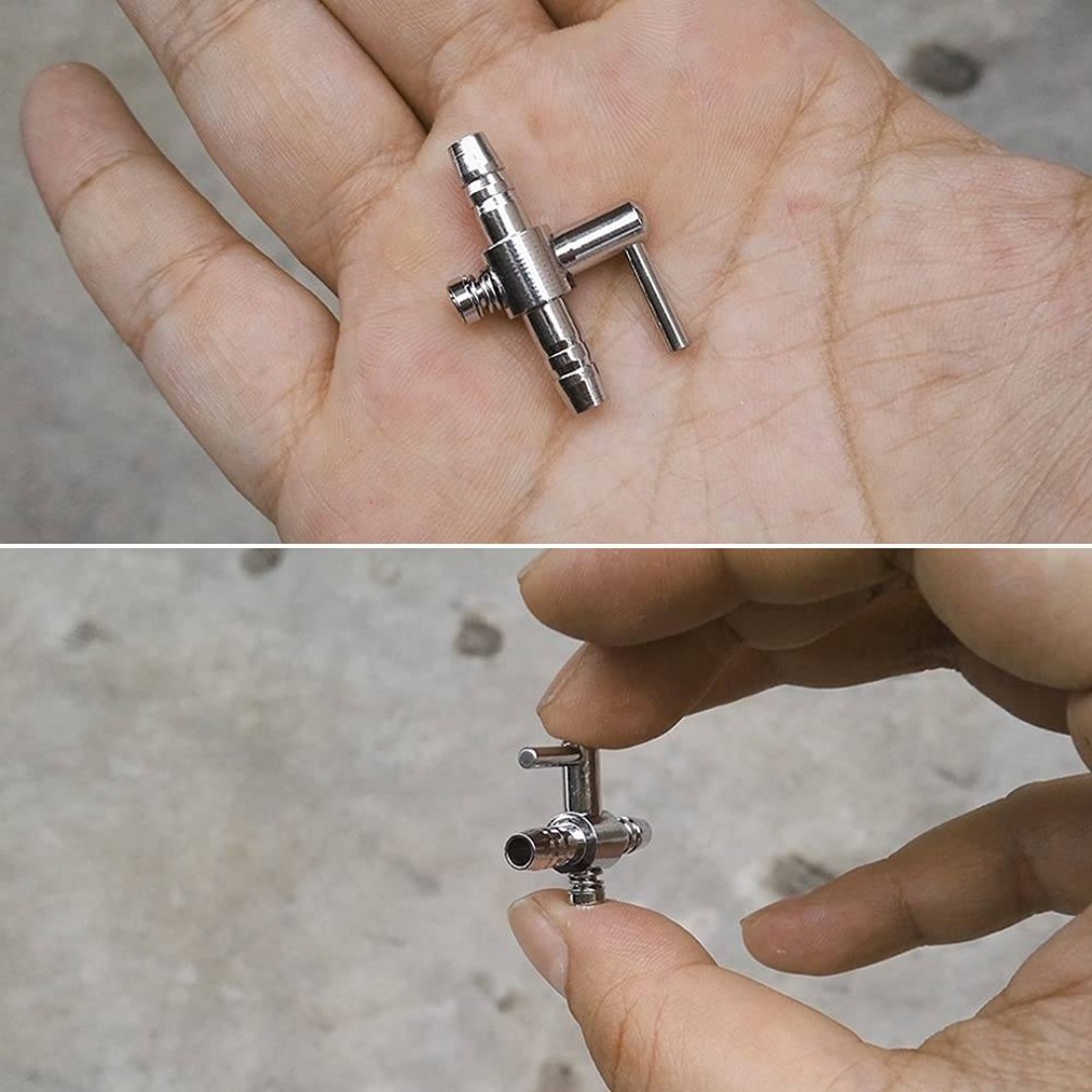 【在庫処分】YFFSFDC 一方コック エアーチューブ用 分岐コック エアー量調 その他のその他(その他)の商品写真