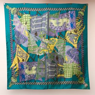 HERMES カレ90 Etendards et bonnieres エルメス