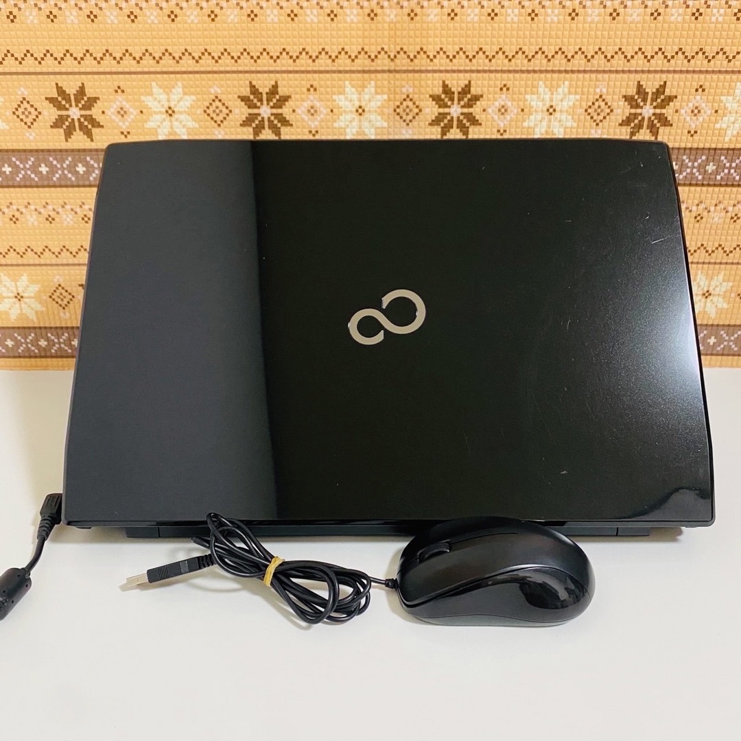 富士通 - Y595 FujitsuノートパソコンWEBカメラSSDメモリ8G高速Win11の