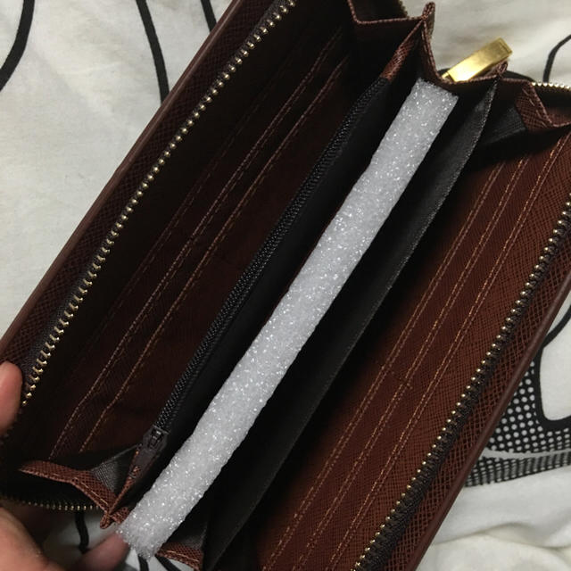 【☆即買い大歓迎です☆】ラウンドファスナー型 長財布 ブラウン メンズのファッション小物(長財布)の商品写真