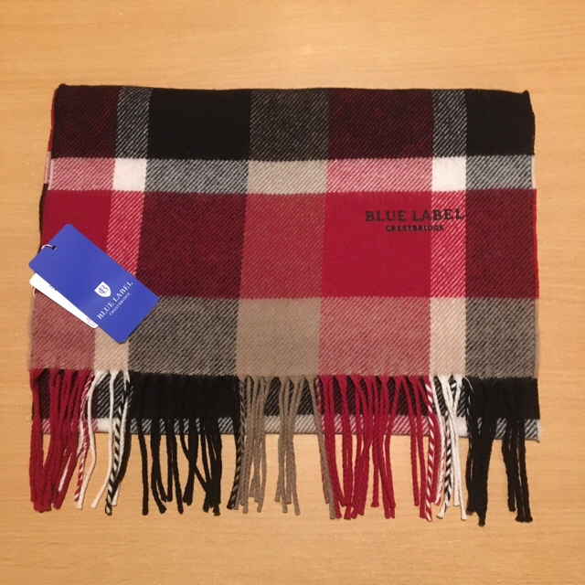 BURBERRY(バーバリー)のBLUE LABEL CRESTBRIDGE クレストブリッジチェックマフラー レディースのファッション小物(マフラー/ショール)の商品写真