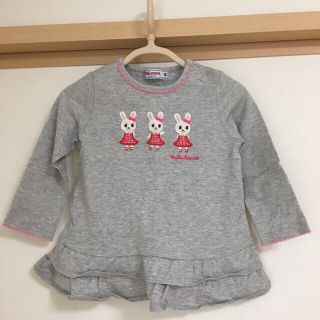 ミキハウス(mikihouse)のrosemary様専用♡ミキハウス♡チュニックカットソー2点(Tシャツ/カットソー)