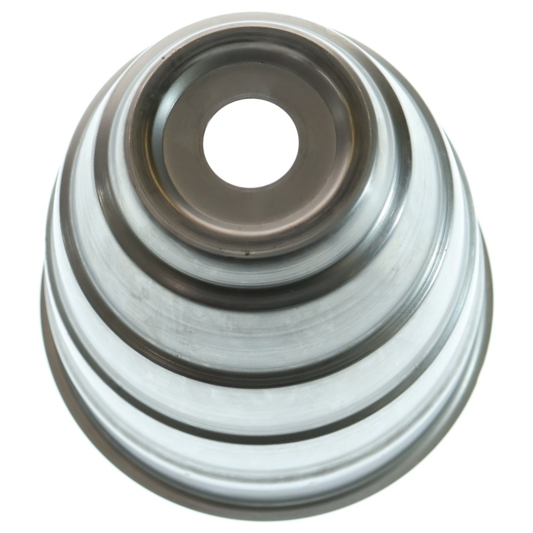 M&M(エムアンドエム)のm&m エムアンドエム ×MASSES POT TYPE 1 - Chrysails STEEL / MEDIUM マシス クリサリス 鉄鉢 ポット シルバー メンズのアクセサリー(その他)の商品写真