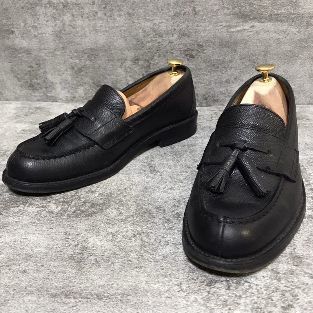 新品未使用　リーガル　2641 タッセルローファー　シボ革　ブラック REGAL - 【美品】REGALリーガル タッセルローファー 2641 ブラック