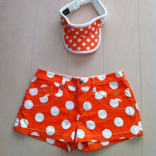 パーリーゲイツ☆ドット柄ショートパンツ0(ショートパンツ)