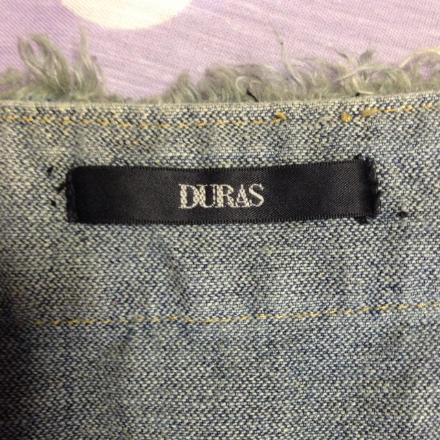 DURAS(デュラス)のDURAS パールツイードジャケット レディースのジャケット/アウター(Gジャン/デニムジャケット)の商品写真