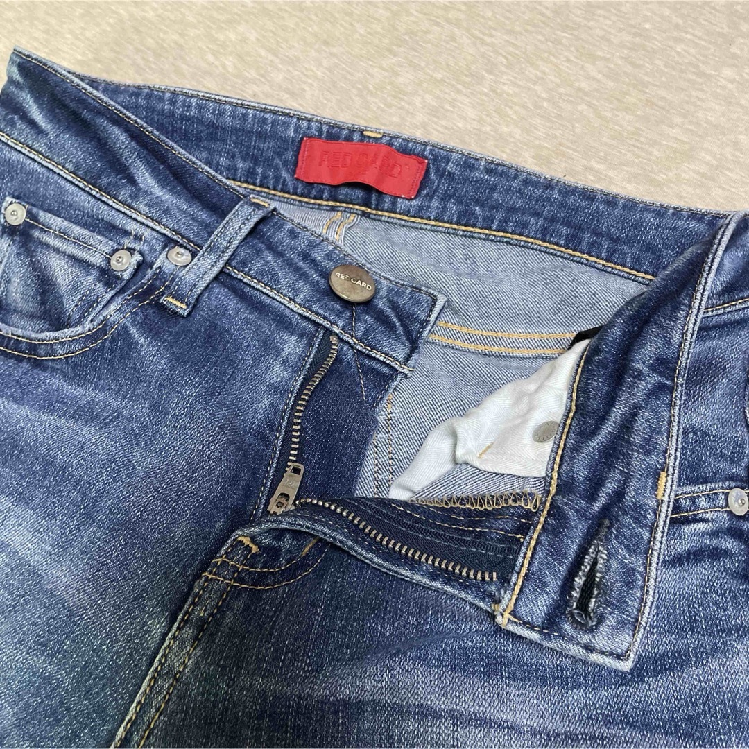 RED CARD(レッドカード)のRED CARD TOKYO レッドカード　デニム　22 美品 レディースのパンツ(デニム/ジーンズ)の商品写真