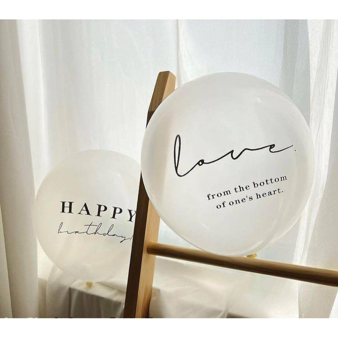 N16_100日祝い 3個セット お食い初め 誕生日 お祝い 記念 風船 キッズ/ベビー/マタニティのメモリアル/セレモニー用品(その他)の商品写真