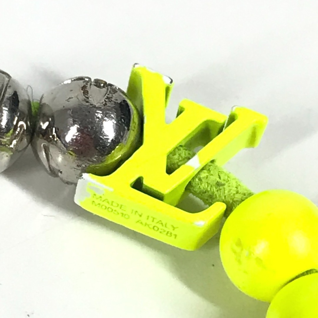 LOUIS VUITTON(ルイヴィトン)のルイヴィトン LOUIS VUITTON ブラスレ モノグラム ビーズ M00510  バングル アクセサリー ブレスレット メタル イエロー レディースのアクセサリー(ブレスレット/バングル)の商品写真