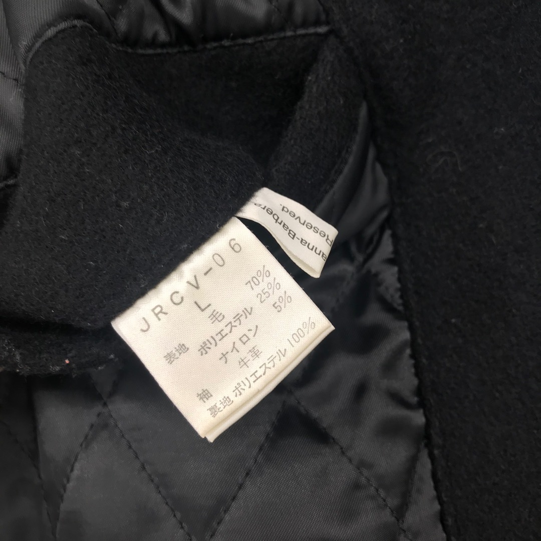 FICCE スタジャン　ブラック　3　牛革　ケンケン