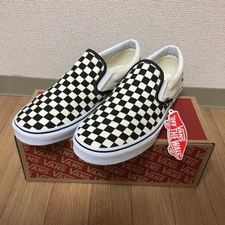 ヴァンズ(VANS)のバンズ クラシック スリッポン 30㎝ チェッカーボード(スニーカー)