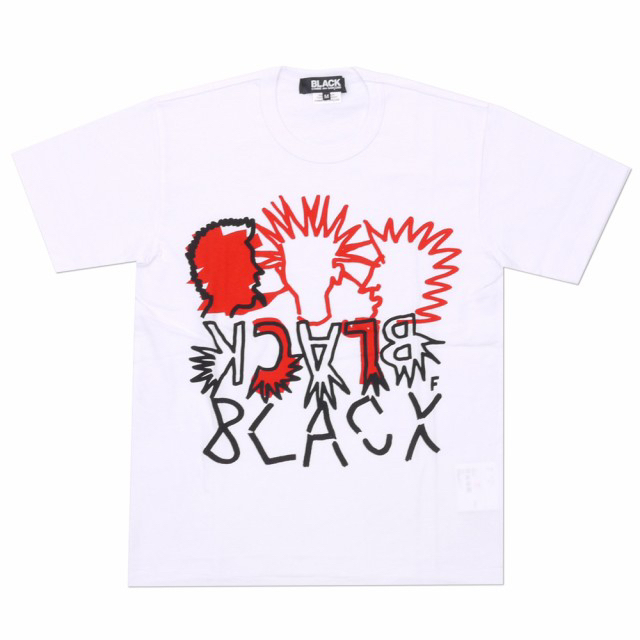 BLACK COMME des GARCONS(ブラックコムデギャルソン)のブラックコムデギャルソン パンク PUNK Tシャツ M BLACK ギャルソン メンズのトップス(Tシャツ/カットソー(半袖/袖なし))の商品写真