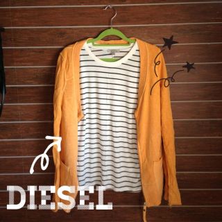 ディーゼル(DIESEL)のDIESEL  スウェット地カーデ♡(トレーナー/スウェット)