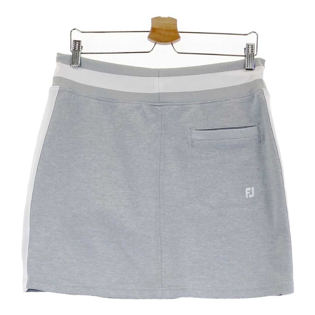 サイズ：XL FOOT JOY フットジョイ  ストレッチスカート  グレー系 [240101561929] ゴルフウェア レディース ストスト スポーツ/アウトドアのゴルフ(ウエア)の商品写真