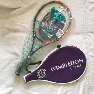 激レア☆Prince WIMBLEDON 公式コラボ ラケット(ラケット)