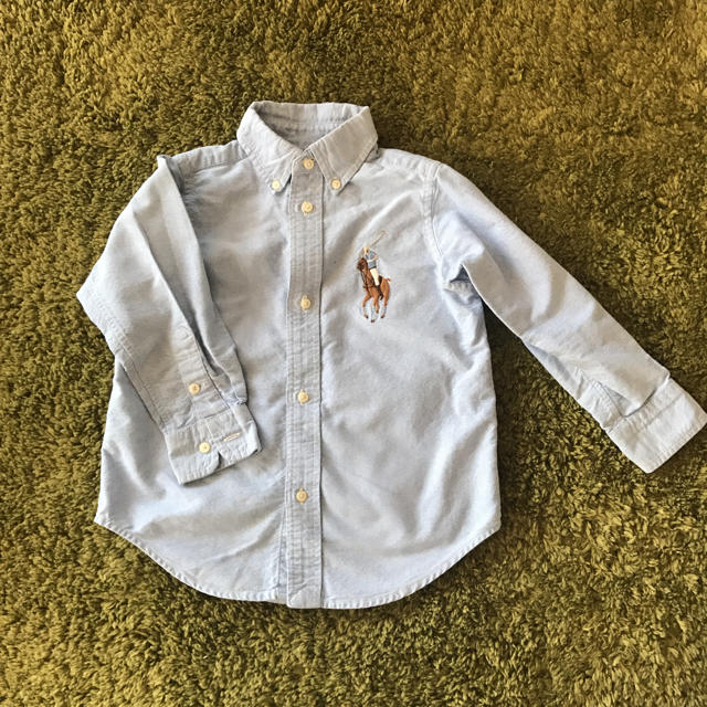 Ralph Lauren(ラルフローレン)のRALPH LAUREN ボタンダウンシャツ 3T キッズ/ベビー/マタニティのキッズ服男の子用(90cm~)(ブラウス)の商品写真