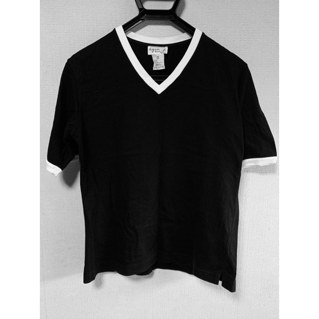 agnes b.(アニエスベー)のagnes b. homme アニエスベーオム 半袖Tシャツ Vネック アニエス メンズのトップス(Tシャツ/カットソー(半袖/袖なし))の商品写真