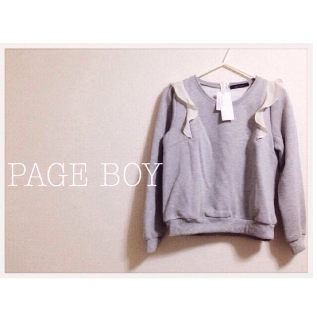 PAGEBOY(ページボーイ)の◯10/7まで # まあ様 お取り置き◯ レディースのトップス(トレーナー/スウェット)の商品写真