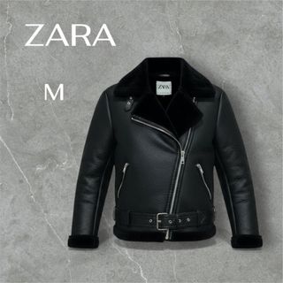 ZARA ライダースジャケット ☆ZARAザラ☆本革STEVEN MEISEL レザー ライダースジャケット (ZARA