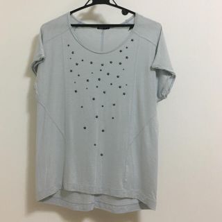 ユニクロ(UNIQLO)のユニクロ ライトブルーの半袖Tシャツ(Tシャツ(半袖/袖なし))