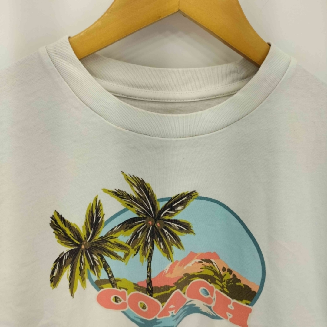 COACH(コーチ)のCOACH(コーチ) ハワイアン クロップド Tシャツ レディース トップス レディースのトップス(Tシャツ(半袖/袖なし))の商品写真
