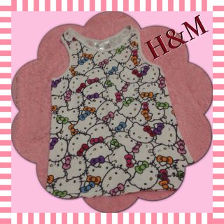 エイチアンドエム(H&M)のH&M キティちゃんコラボタンク୨୧♡ॢ(タンクトップ)