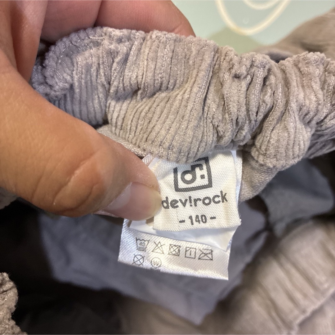 DEVILOCK(デビロック)の140 devilockコーデュロイパンツ　秋冬ズボン　茶色　男の子　baiya キッズ/ベビー/マタニティのキッズ服男の子用(90cm~)(パンツ/スパッツ)の商品写真