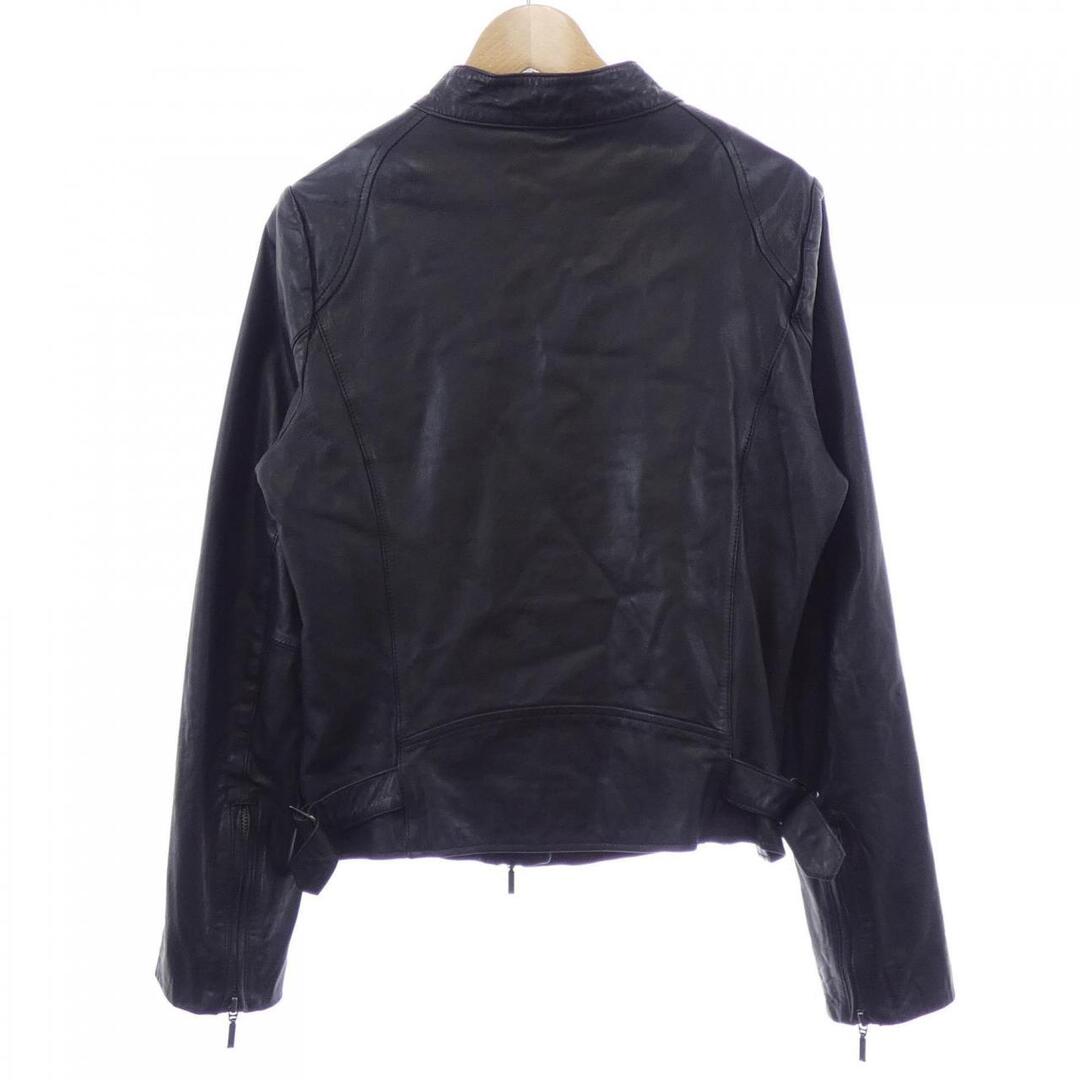 BARNEYS NEW YORK(バーニーズニューヨーク)のバーニーズニューヨーク BARNEYS NEW YORK レザージャケット レディースのジャケット/アウター(テーラードジャケット)の商品写真