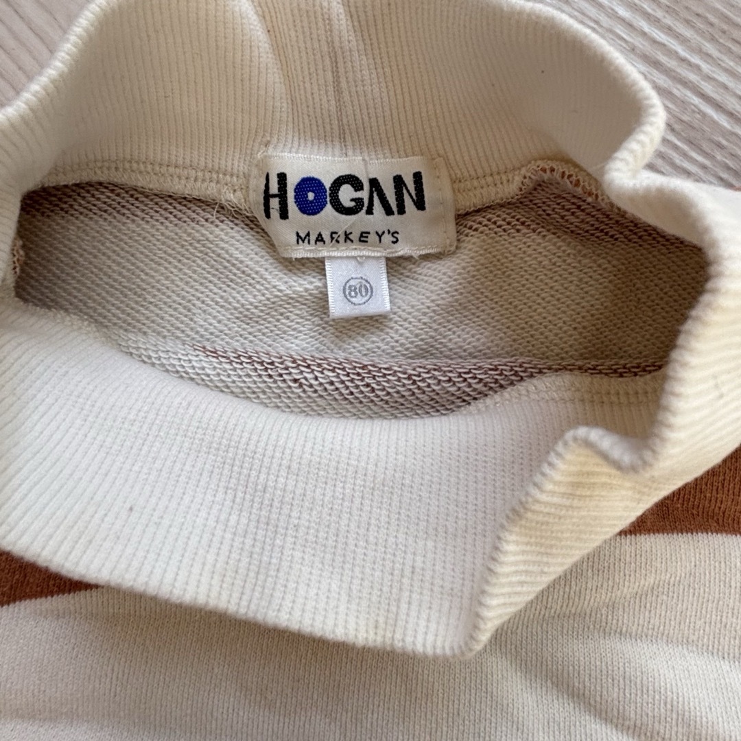 MARKEY'S(マーキーズ)のマーキーズ ホーガン ボーダー ワンピース 80 キッズ/ベビー/マタニティのベビー服(~85cm)(ワンピース)の商品写真