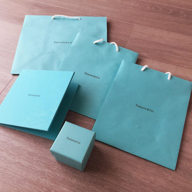 Tiffany & Co.(ティファニー)の【Tiffany&co.】ショッパー・フォトフレーム・小箱セット レディースのバッグ(ショップ袋)の商品写真