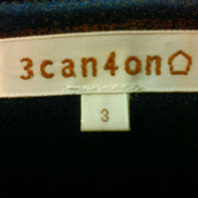 3can4on(サンカンシオン)のここ様専用　3can4onシフォンワンピース レディースのワンピース(ひざ丈ワンピース)の商品写真