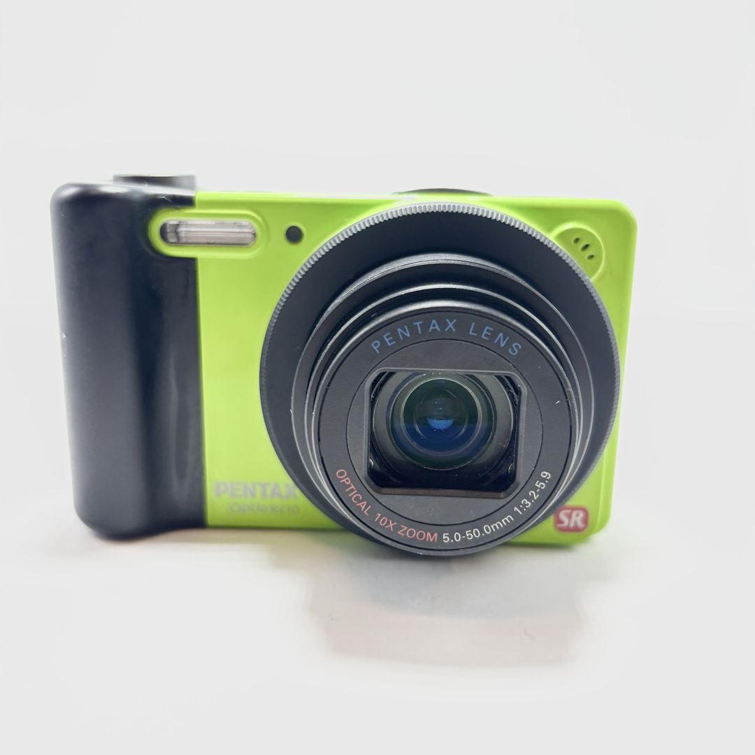 PENTAX(ペンタックス)のPENTAX Optio RZ10 ライム コンパクトデジタルカメラ スマホ/家電/カメラのカメラ(コンパクトデジタルカメラ)の商品写真