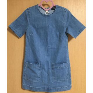 フォーエバートゥエンティーワン(FOREVER 21)のmaruru様専用♡FOREVER21♡デニム半袖ワンピ(ミニワンピース)