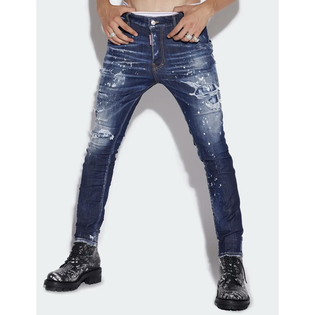 DSQUARED2(ディースクエアード)の2022 ディースクエアード デニム SUPER TWINKY JEANS 46 メンズのパンツ(デニム/ジーンズ)の商品写真
