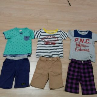 ミキハウス(mikihouse)のピクニックby miki house夏上下6点セット👕👖boys100👦 (その他)