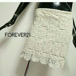 フォーエバートゥエンティーワン(FOREVER 21)のFOREVER21*レーススカート(ミニスカート)