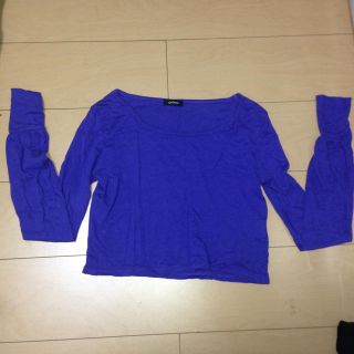 エモダ(EMODA)のEMODA♡ショート丈TOPS(カットソー(長袖/七分))