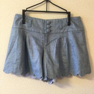 アプワイザーリッシェ(Apuweiser-riche)の美品♡Apuweiser-riche スカラップショートパンツ(ショートパンツ)