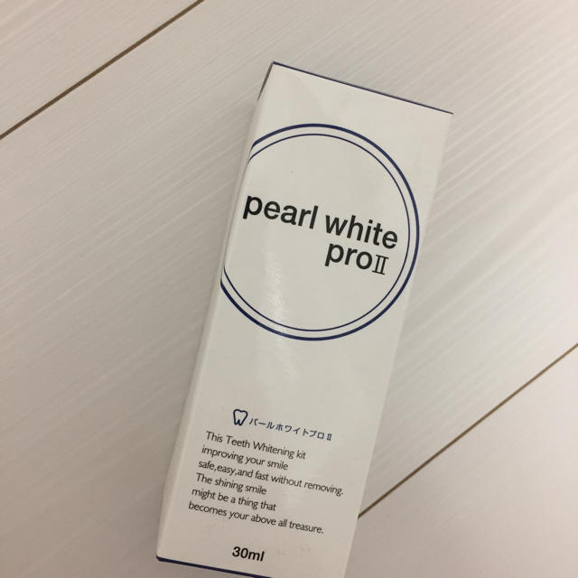 pearl white proII コスメ/美容のオーラルケア(歯磨き粉)の商品写真