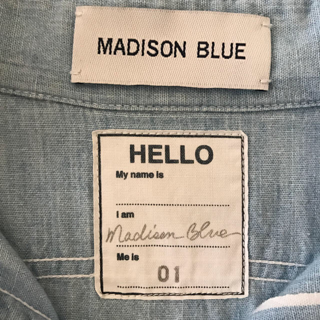 MADISONBLUE(マディソンブルー)のMADISONBLUE マディソンブルー ハンプトン シャツ 01 レディースのトップス(シャツ/ブラウス(長袖/七分))の商品写真