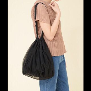 カスタネ(Kastane)のGW中限定値下げ【Kastane】チュールBAG(ショルダーバッグ)