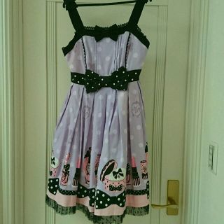 アンジェリックプリティー(Angelic Pretty)のファンタジックドーリーラベンダーJSK Fantastic Dolly(ミニワンピース)