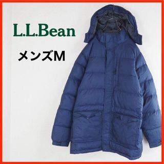 L.L.Bean - A4294★美品★L.L.Bean*ダウンジャケット*M*ネイビー